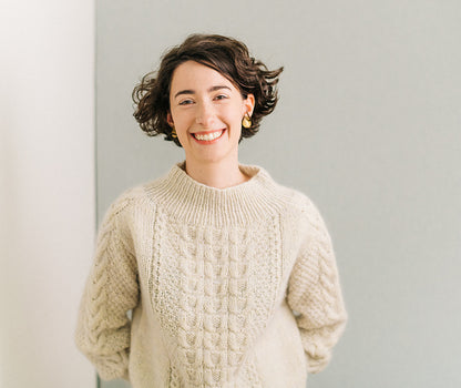 Classic Cable Sweater Knitting Pattern