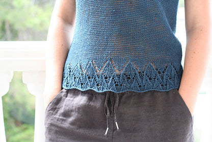 Breezy Summer Tee Knitting Pattern