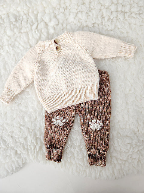 Baby Bear Set Knitting Pattern