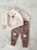 Baby Bear Set Knitting Pattern