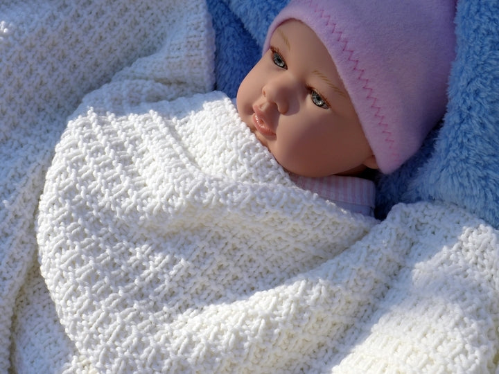 Easy Baby Blanket Knitting Pattern