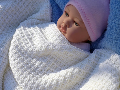 Easy Baby Blanket Knitting Pattern