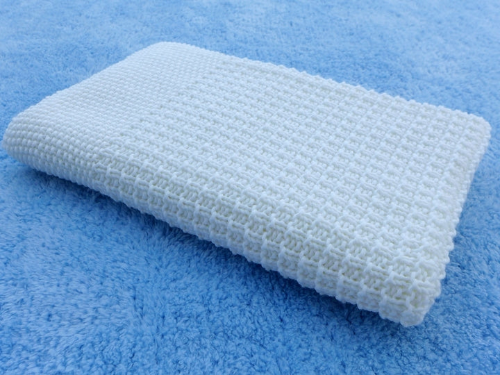 Easy Baby Blanket Knitting Pattern