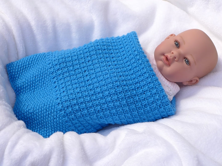 Easy Baby Blanket Knitting Pattern