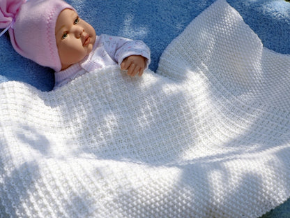 Easy Baby Blanket Knitting Pattern