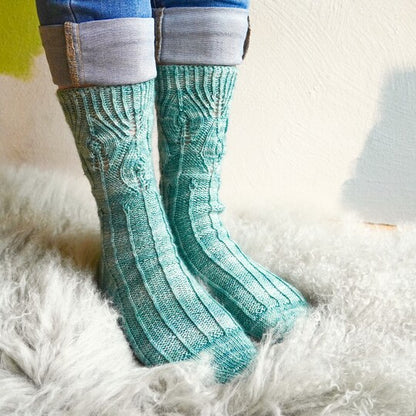 Toe Up Socks Knitting Pattern