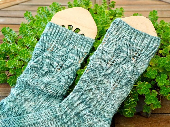 Toe Up Socks Knitting Pattern