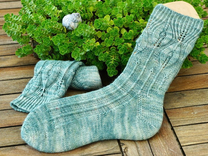 Toe Up Socks Knitting Pattern