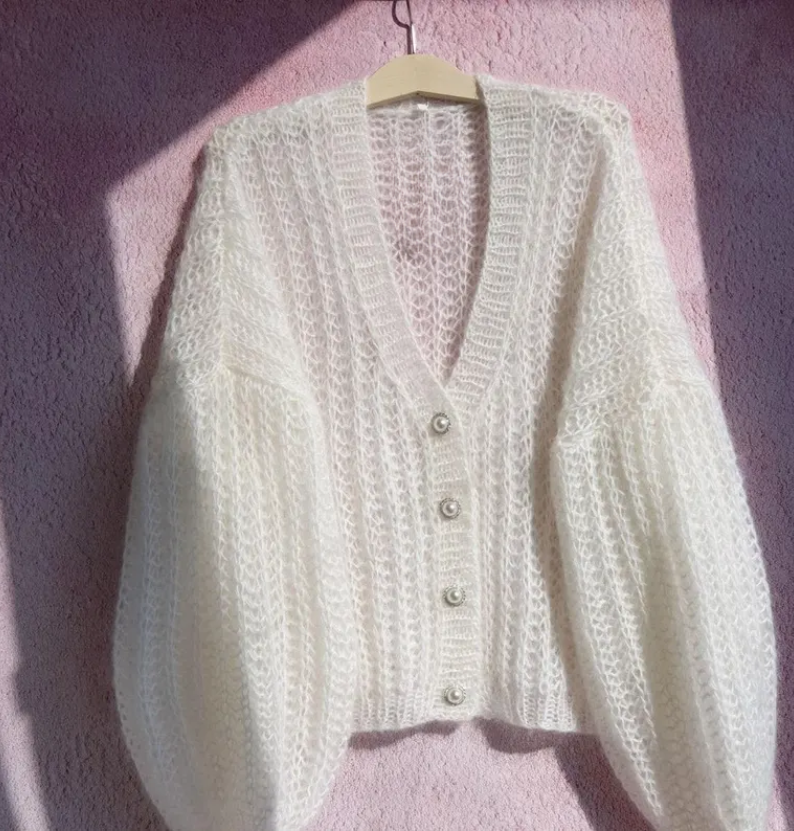 Cozy Textured Cardigan Knitting Pattern