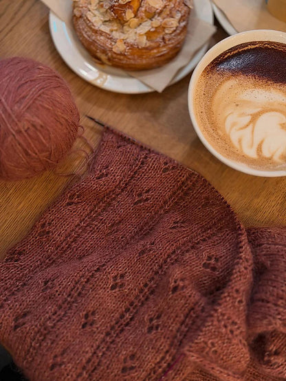 Lace Wrap Shawl Knitting Pattern