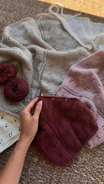 Kerchief Scarf Knitting Pattern