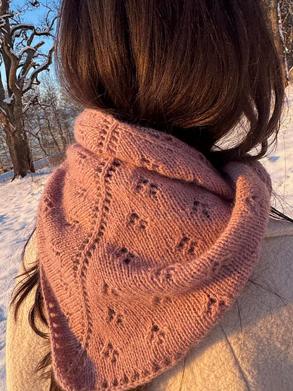 Kerchief Scarf Knitting Pattern