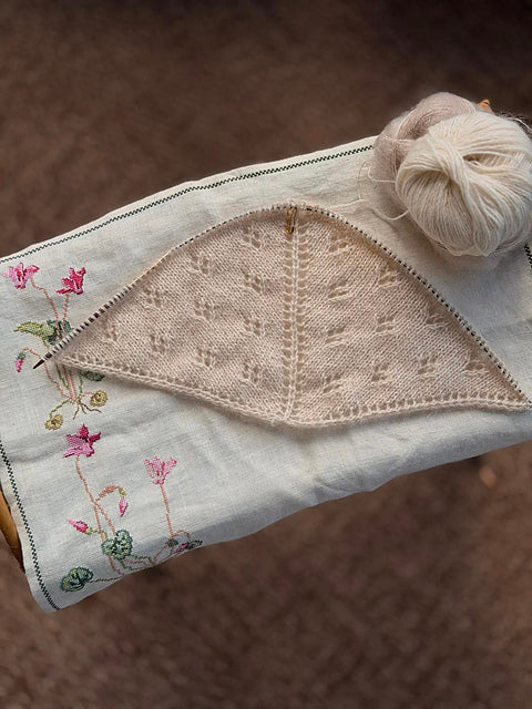 Kerchief Scarf Knitting Pattern