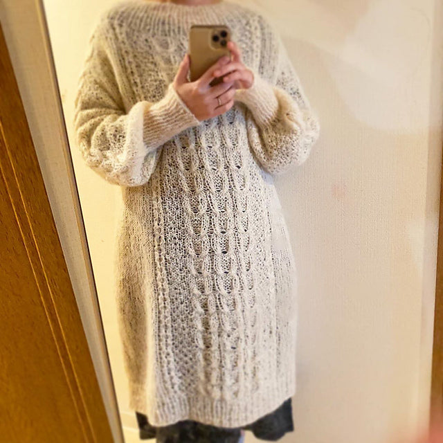 Classic Cable Sweater Knitting Pattern