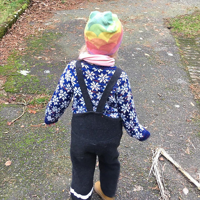 Kids Colorwork Cardigan Knitting Pattern