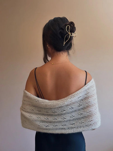 Lace Wrap Shawl Knitting Pattern
