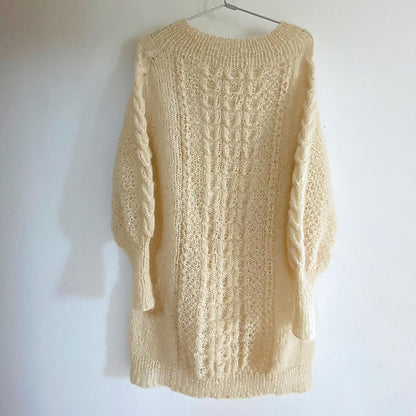 Classic Cable Sweater Knitting Pattern