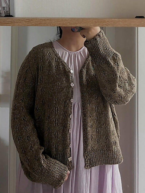 Lace Cardigan Knitting Pattern