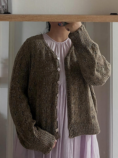 Lace Cardigan Knitting Pattern