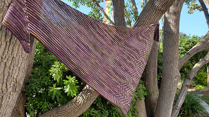Zigzag Mosaic Shawl Knitting Pattern