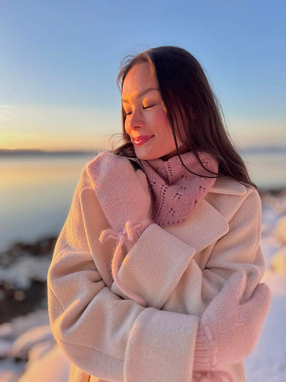 Kerchief Scarf Knitting Pattern
