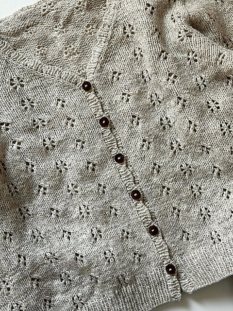 Lace Cardigan Knitting Pattern