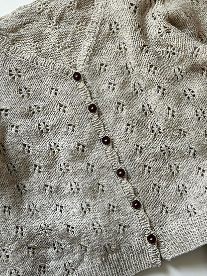 Lace Cardigan Knitting Pattern