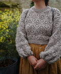 Chunky Lace Sweater Knitting Pattern