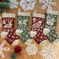 Woodland Stockings 2 Knitting Pattern
